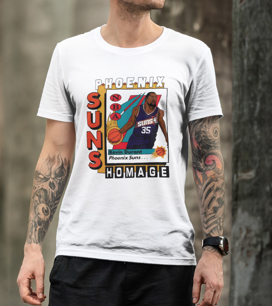 Kevin Durant Phoenix Suns NBA SkyBox Homage T-Shirt