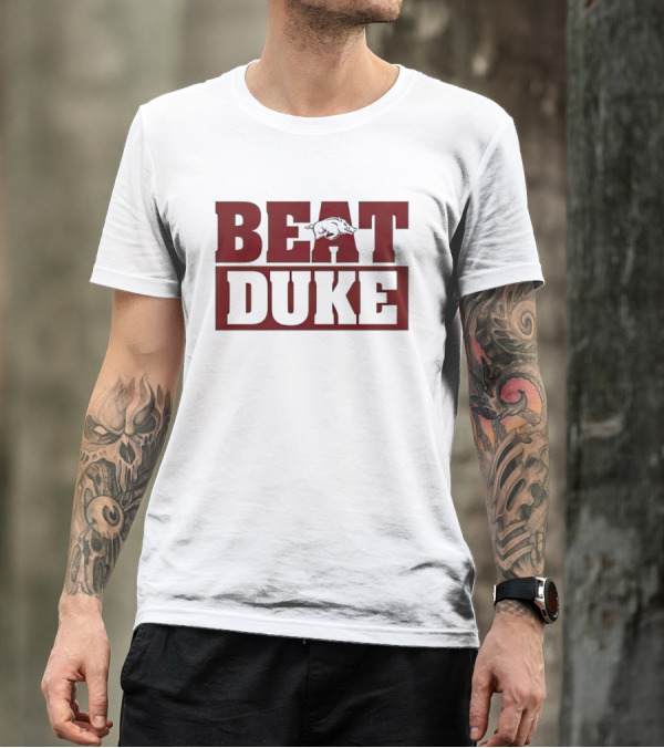 Beat Duke Arkansas Razorbacks T-Shirt