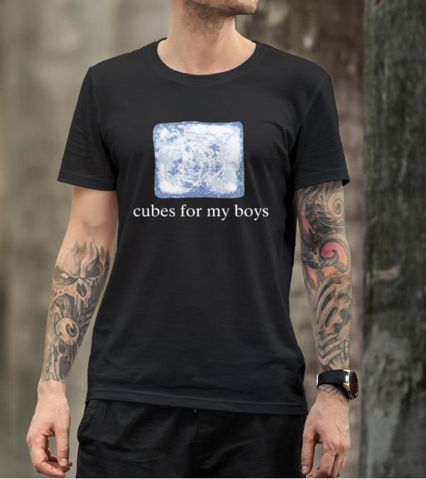 Cubes For My Boys Ice Block T-Shirt