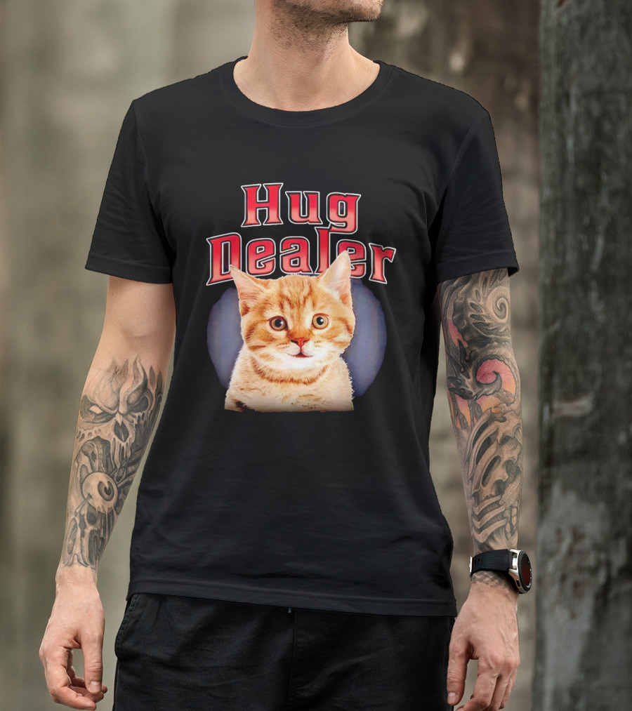 Hug Dealer Cat T-Shirt