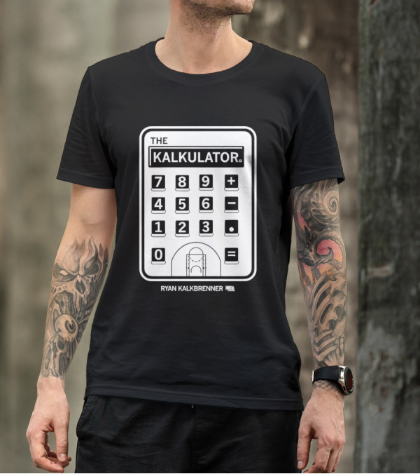 Ryan Kalkbrenner The Kalkulator Basketball Court Number 11 T-Shirt