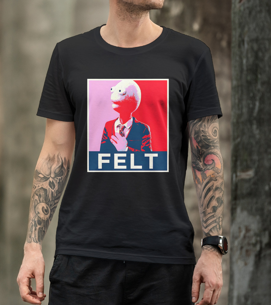 Randy Feltface Felt Black Merch FELT T-Shirt
