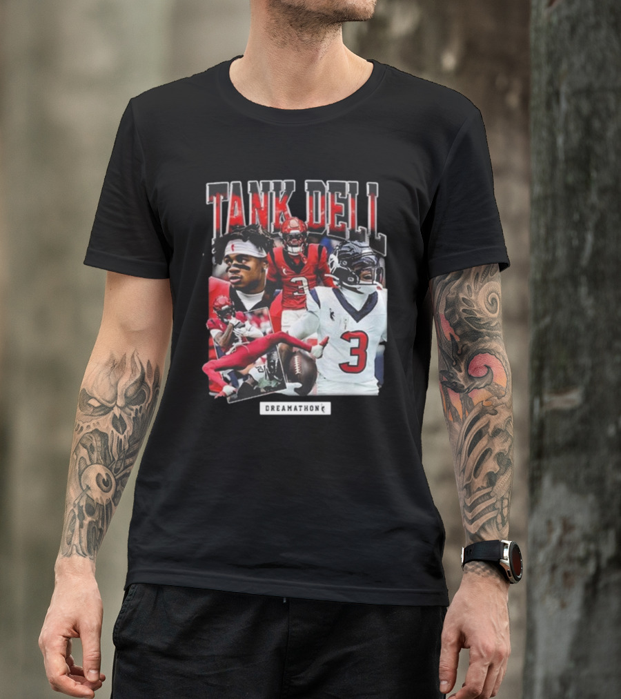 Tank Dell Dreamathon Football Montage T-Shirt