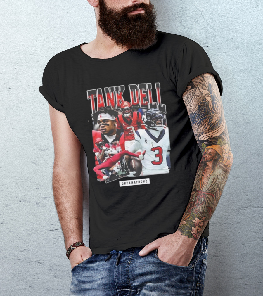 Tank Dell Dreamathon Football Montage T-Shirt