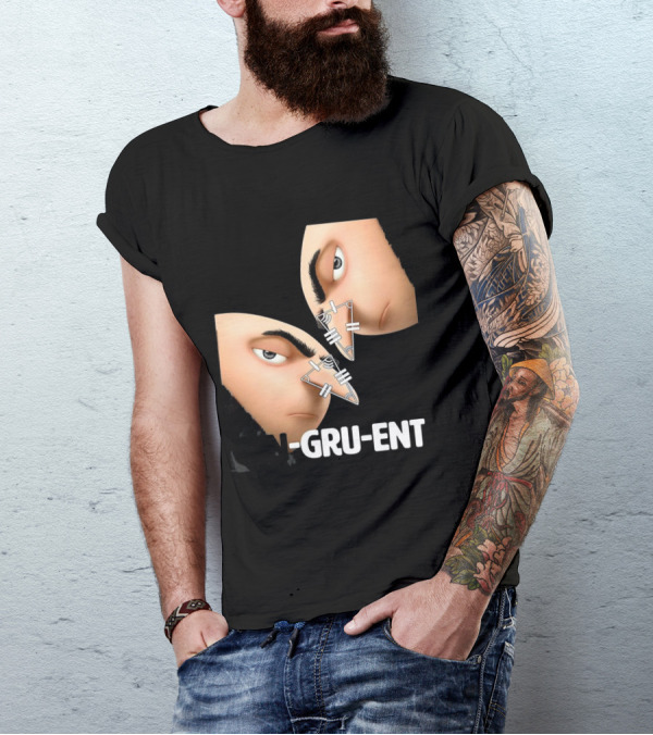 Felonious Gru CON-GRU-ENT Reflection Geometric Parallels T-Shirt