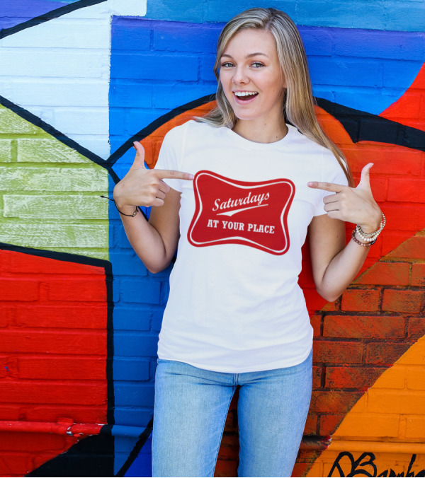 Saturdays At Your Place Red Label T-Shirt
