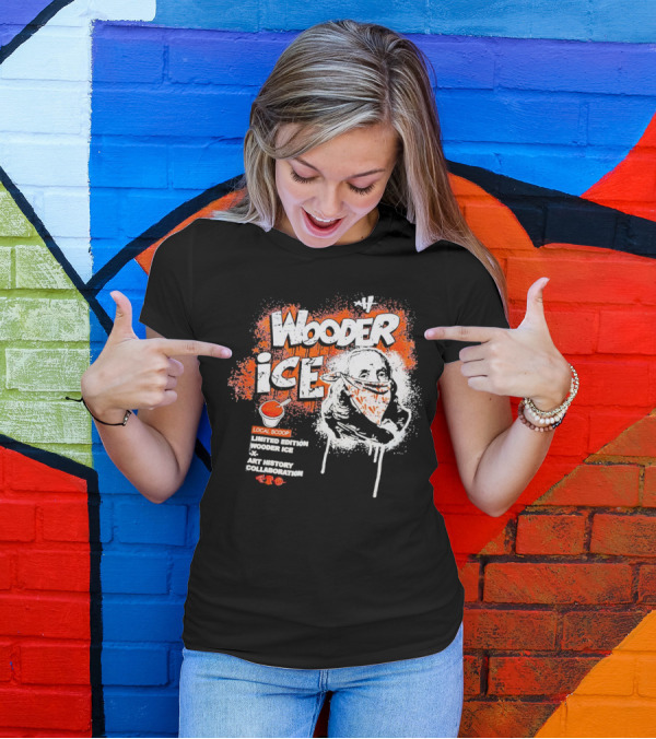 Wooder Ice Local Scoop Art History Collaboration T-Shirt