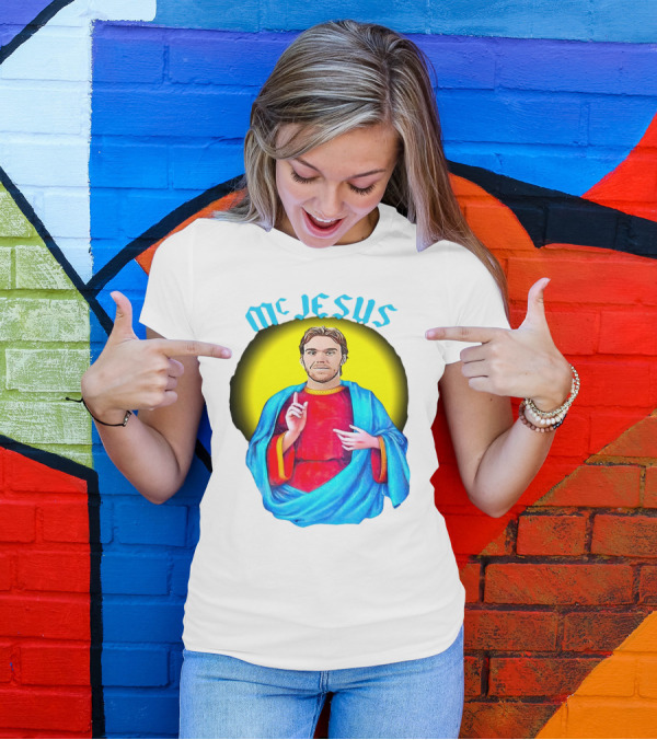 Connor McDavid McJesus Iconic Sports T-Shirt