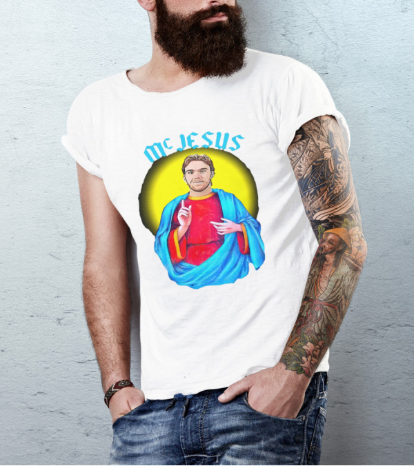 Connor McDavid McJesus Iconic Sports T-Shirt