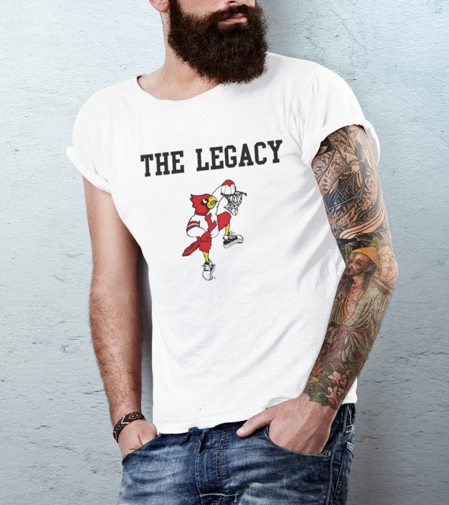 The Legacy Louisville Cardinals Dunking Bird T-Shirt