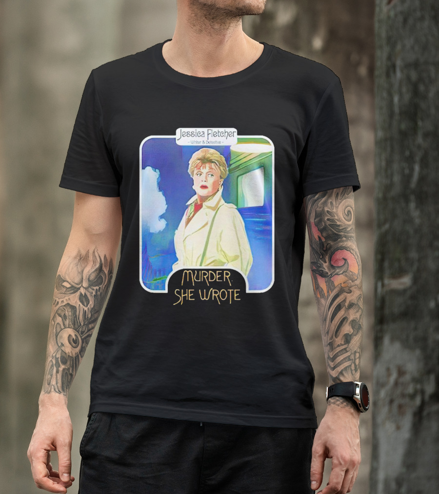 Jessica Fletcher Writer Detective Murder She Wrote T-Shirt