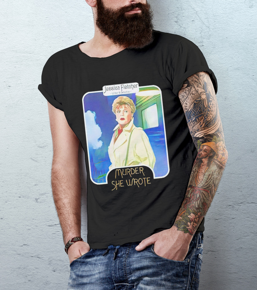 Jessica Fletcher Writer Detective Murder She Wrote T-Shirt