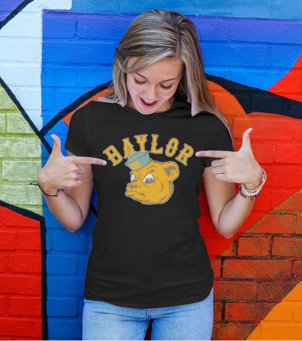 Baylor Bears Vintage Bear Mascot T-Shirt