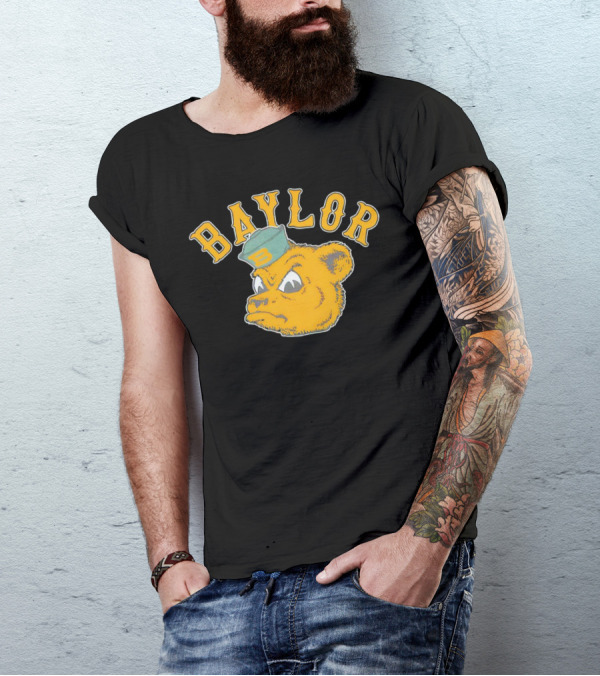 Baylor Bears Vintage Bear Mascot T-Shirt