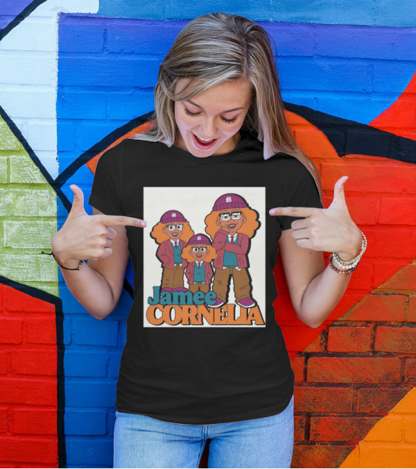 Jamee Cornelia ASDO Trio Cartoon Characters T-Shirt