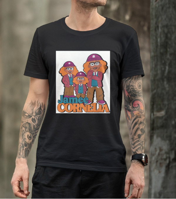 Jamee Cornelia ASDO Trio Cartoon Characters T-Shirt
