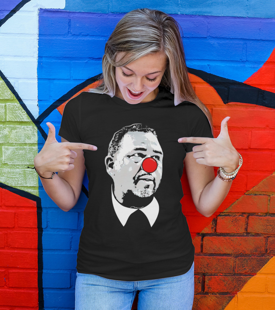 Dave Portnoy Ed Cooley Clown Red Nose T-Shirt