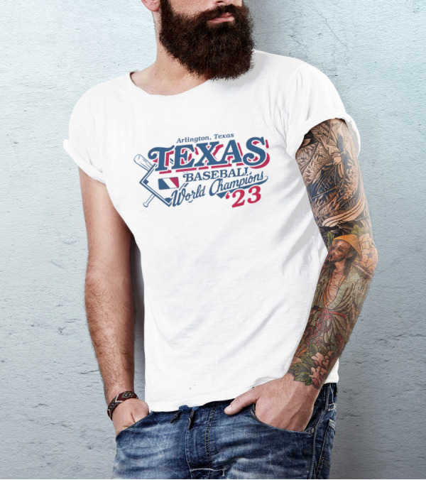 Arlington Texas Baseball World Champions '23 T-Shirt