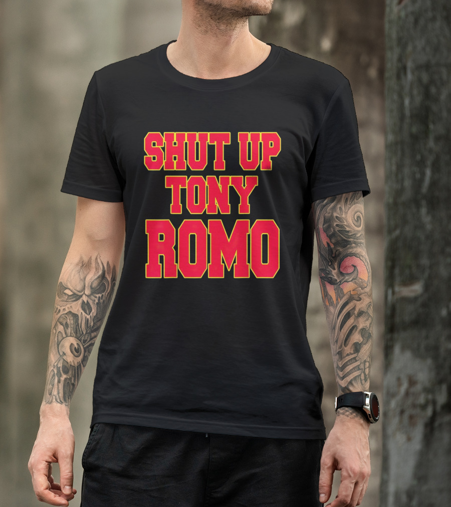 Kansas City Chiefs Shut Up Tony Romo T-Shirt