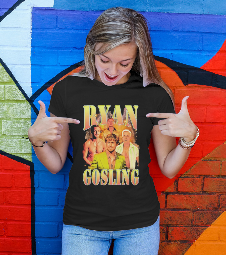 Ryan Gosling Movie Characters T-Shirt