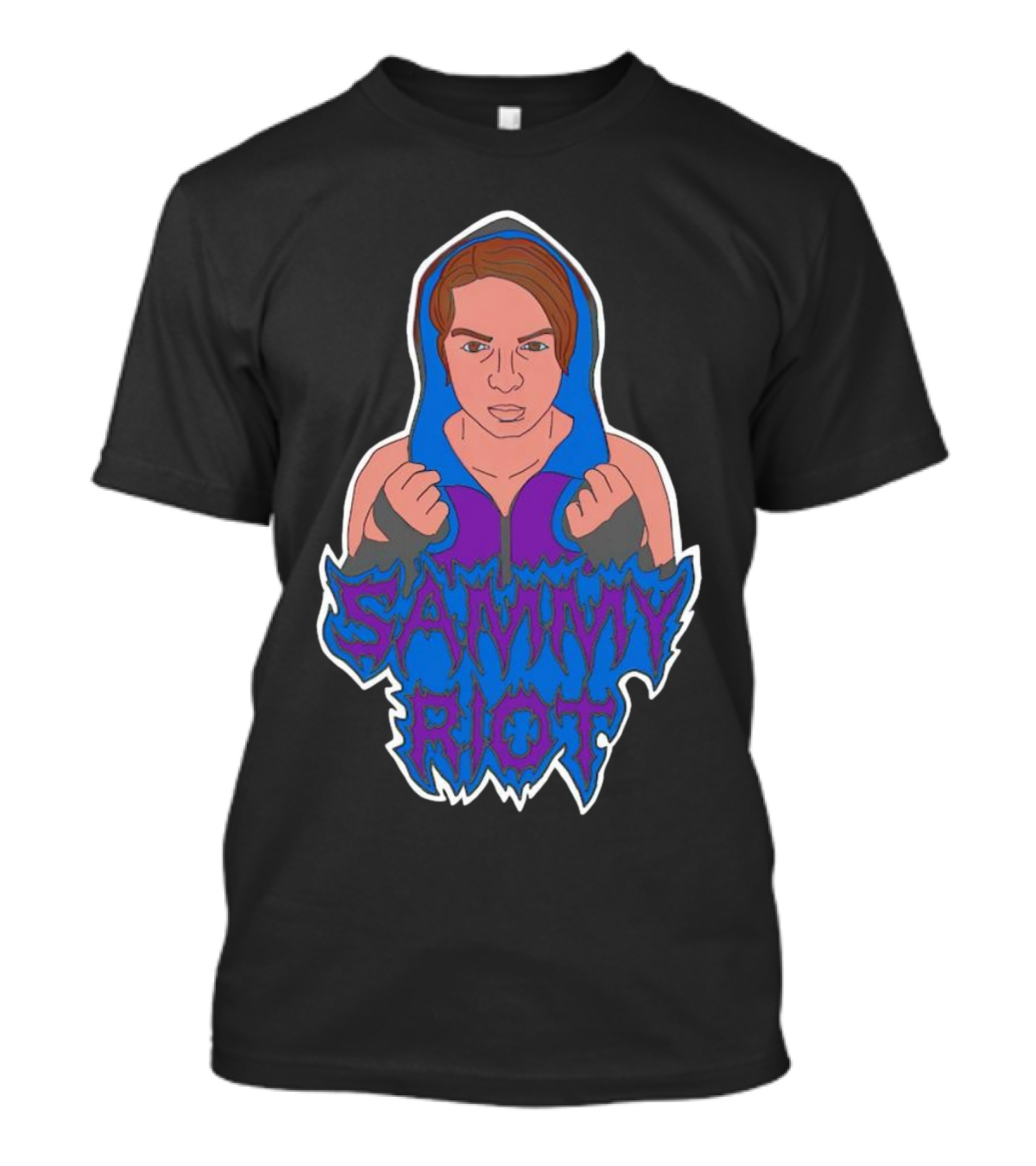 Sammy Riot Wrestling Hoodie Lost Art Sammy Riot #3 T-Shirt