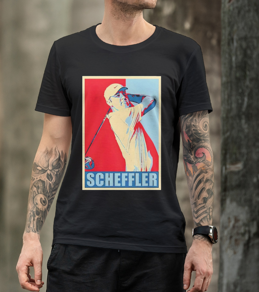 Scottie Scheffler Vintage Pop T-Shirt