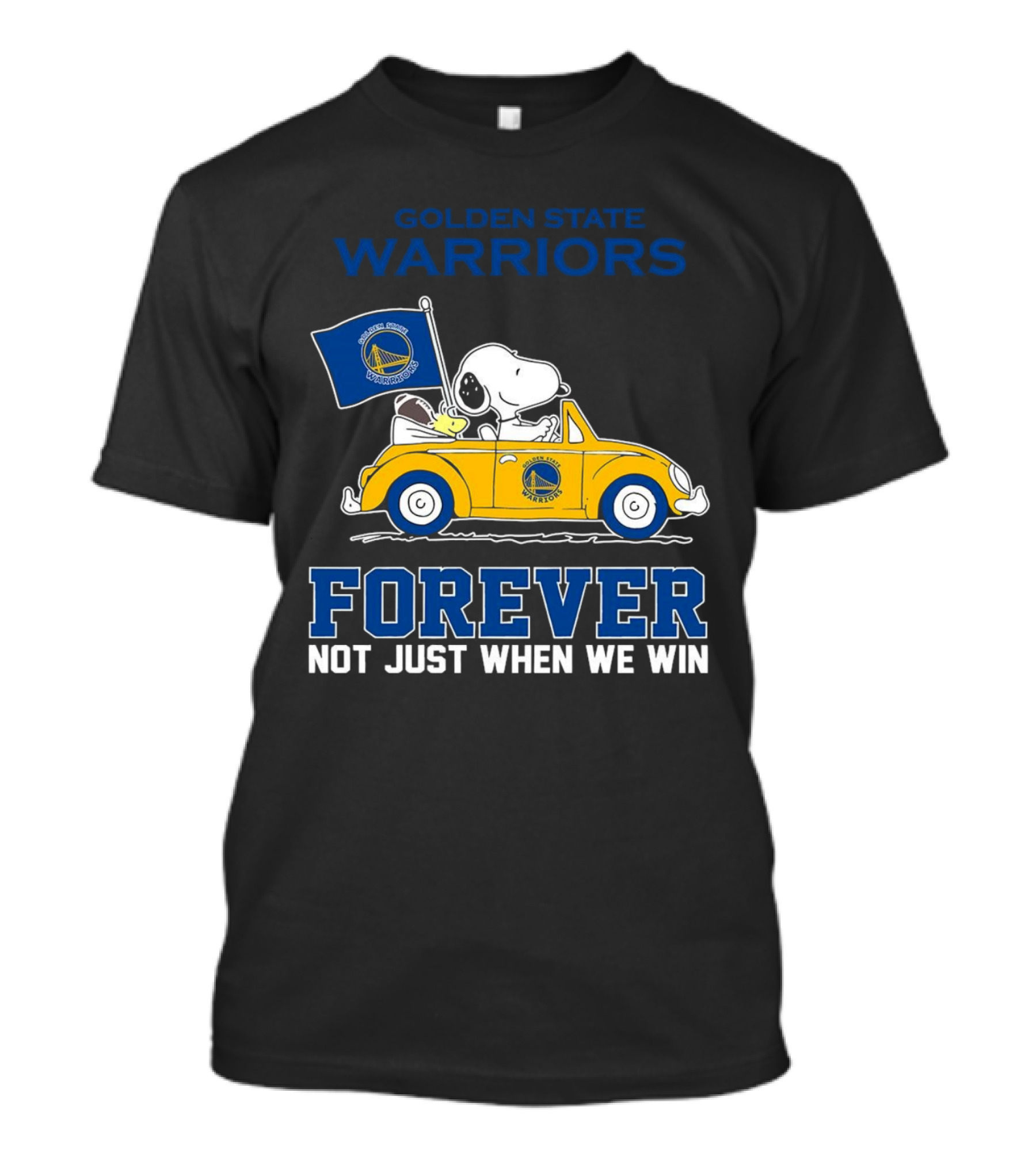 Golden State Warriors Snoopy Forever Not Just When We Win T-Shirt