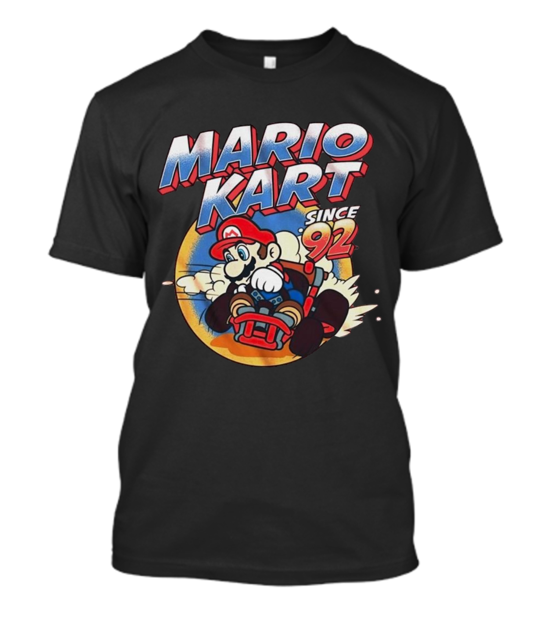 Mario Kart Since 92 Racing Adventure Retro Vibes T-Shirt