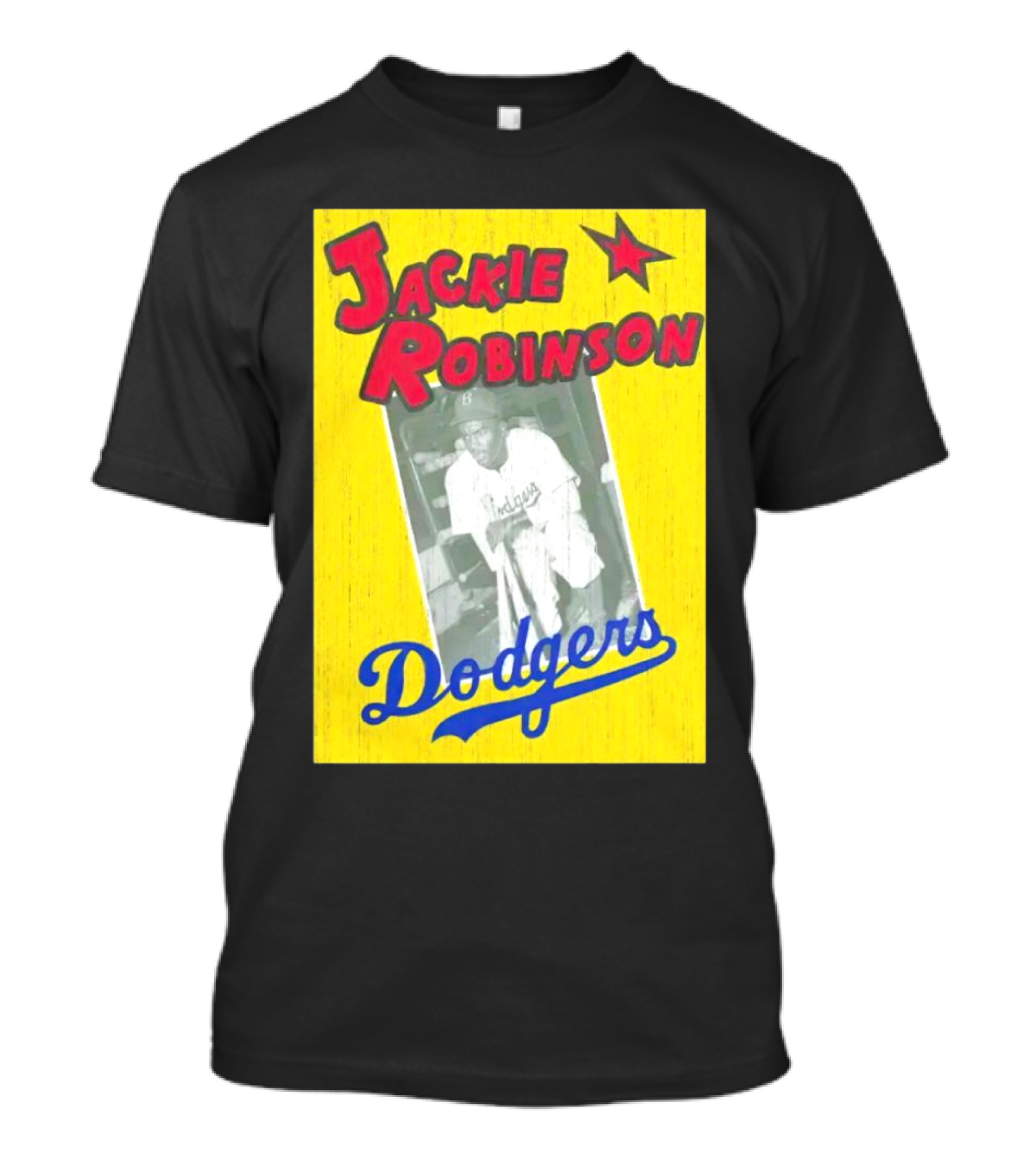 Brooklyn Dodgers Jackie Robinson Vintage Mitchell And Ness T-Shirt
