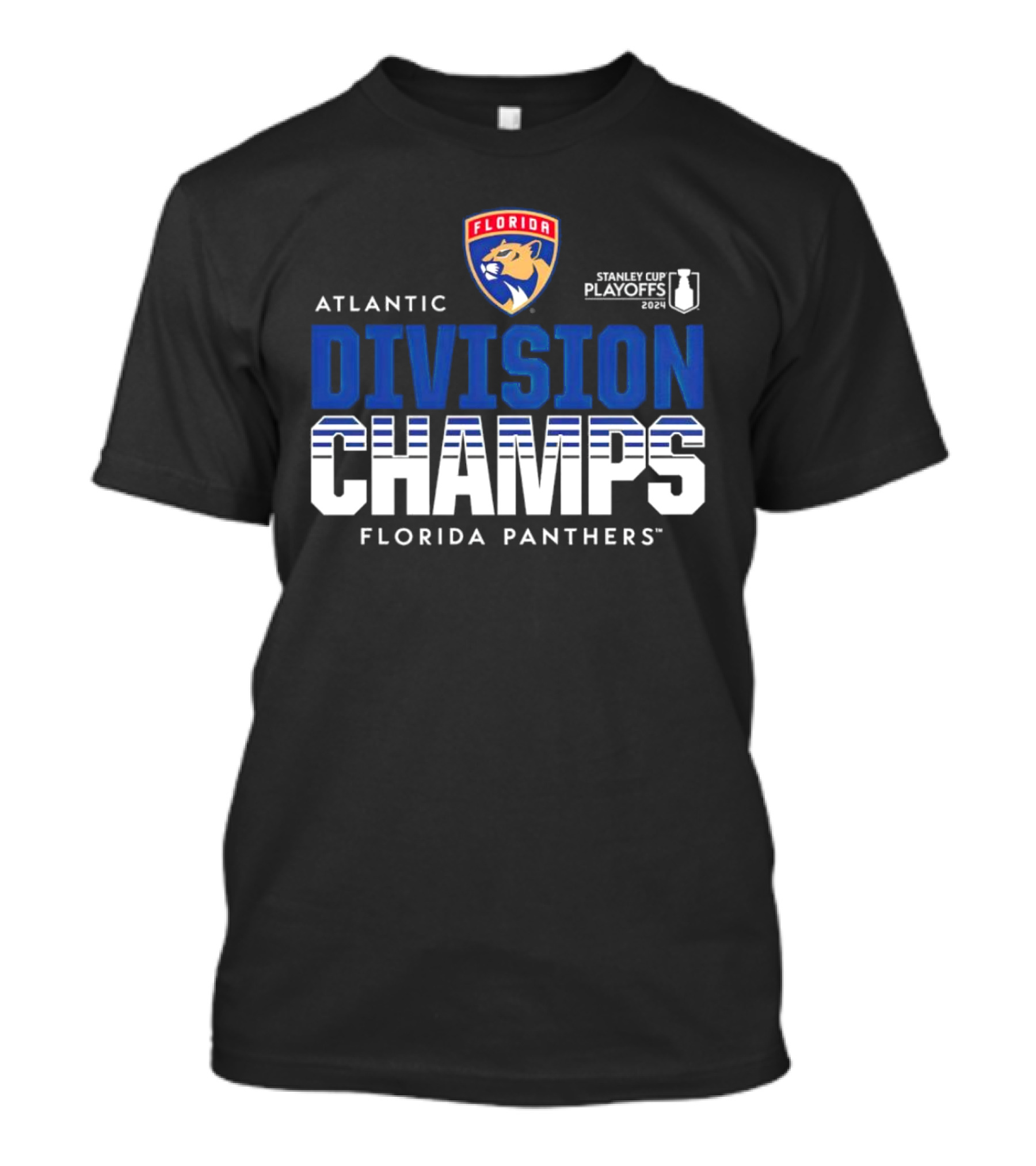 Florida Panthers Atlantic Division Champs Stanley Cup Playoffs T-Shirt