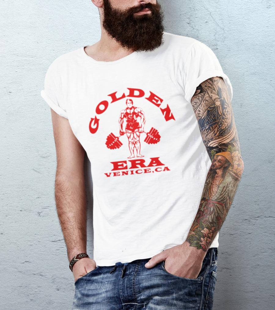 Golden Era Venice CA Bodybuilder La Knight T-Shirt