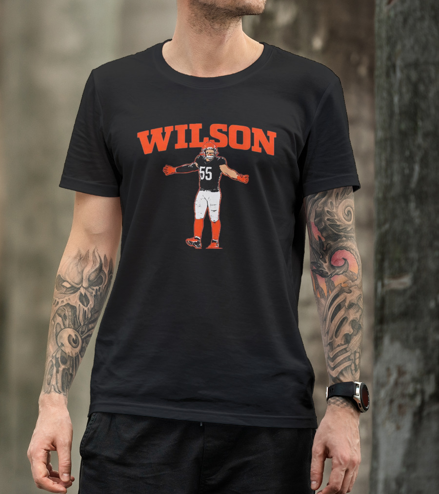 Wilson 55 Cincinnati Bengals Football Hero T-Shirt