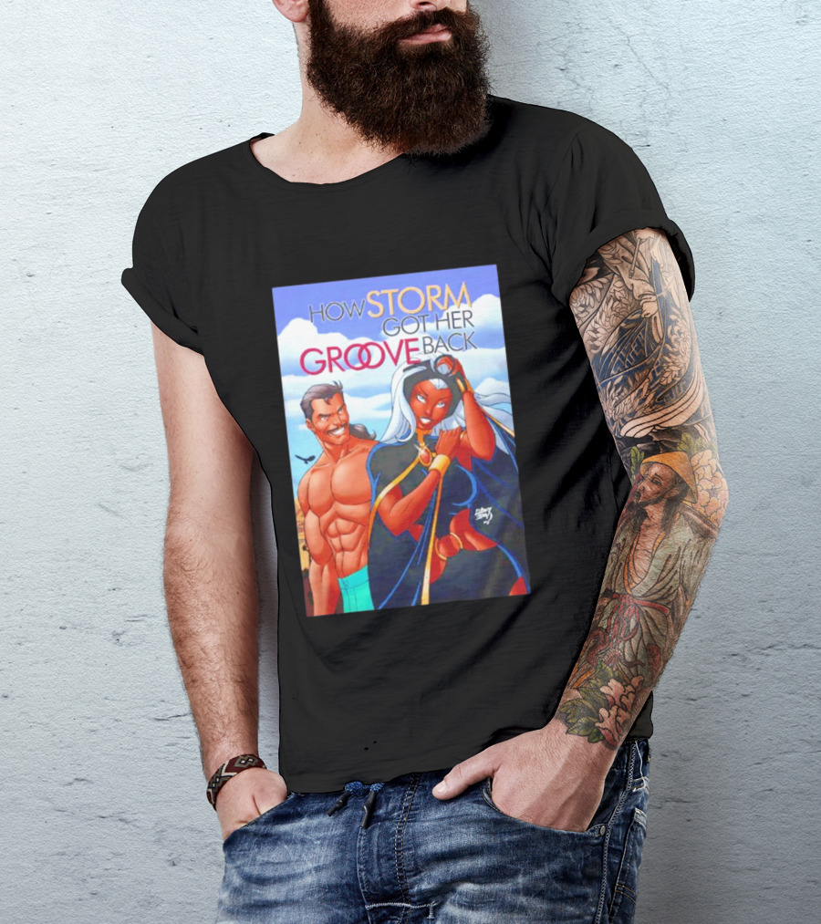 How Storm Got Her Groove Back Comic Style Cover T-Shirt