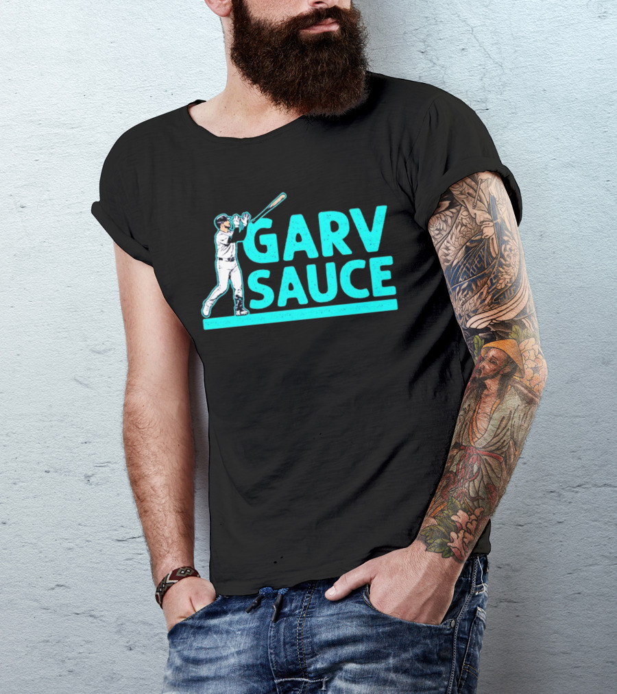 Garv Sauce Baseball Bat Toss T-Shirt