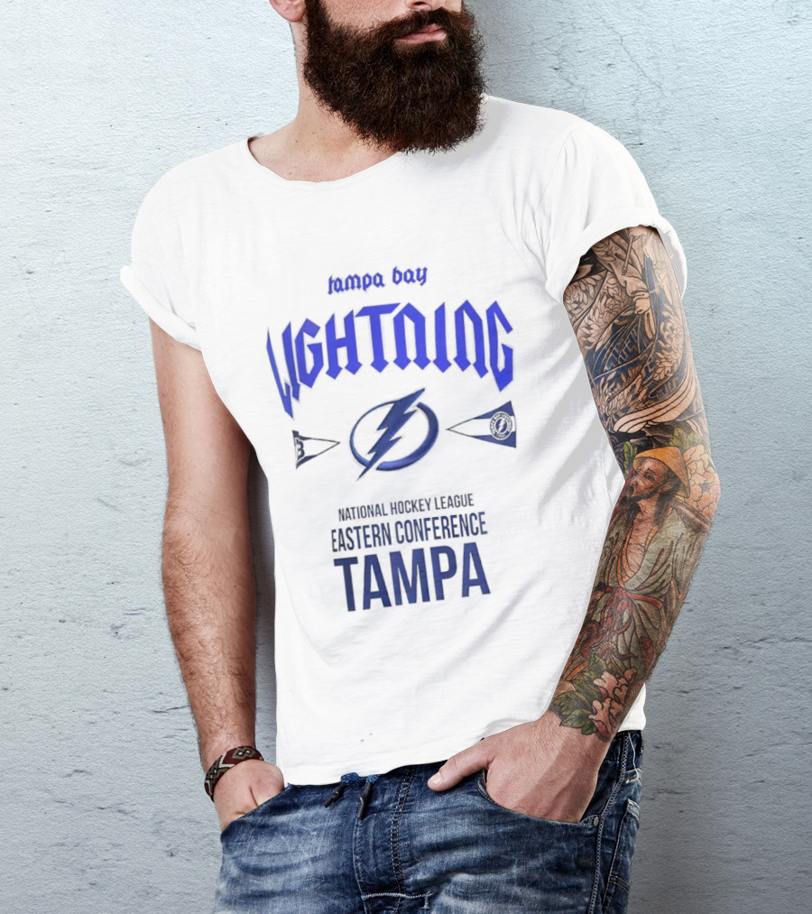 Tampa Bay Lightning National Hockey League Eastern Conference Tour T-Shirt