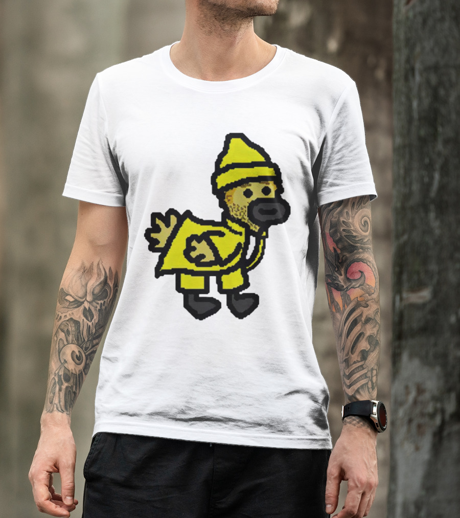 Fall Guy Gosling Bearded Yellow Raincoat Sprite T-Shirt