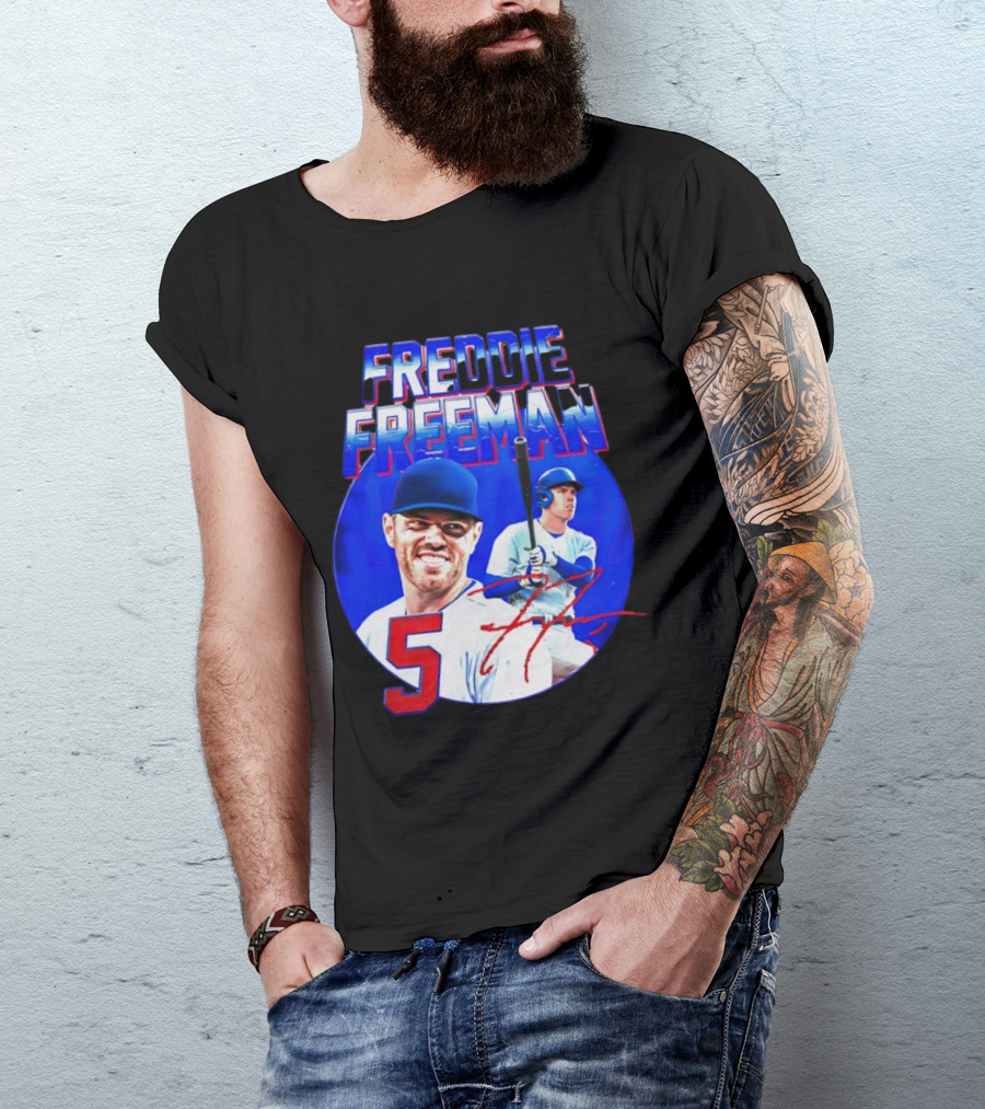 Freddie Freeman 5 Signature Series T-Shirt