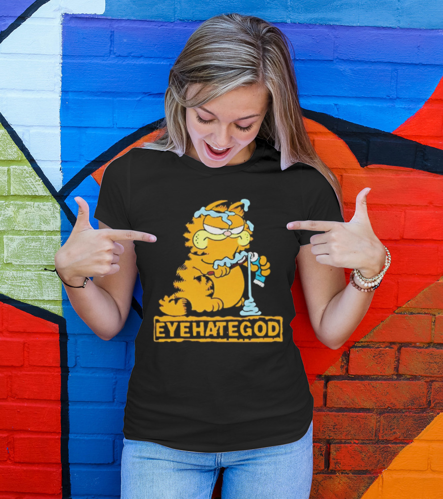 Eyehategod Garfield Toothpaste T-Shirt