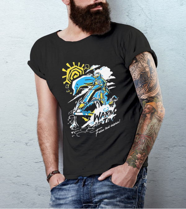 Warm Up Time Follow That Dolphin Wave Race 64 Sunburst Splash Adventure T-Shirt