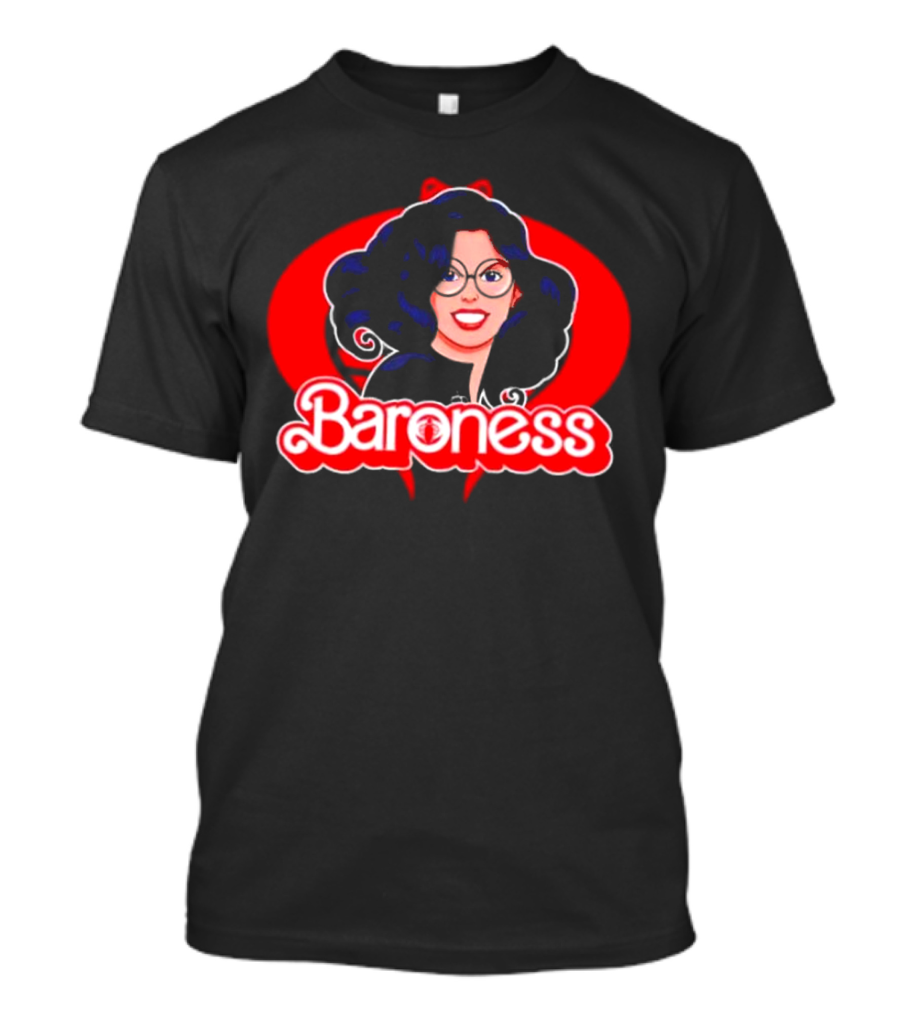 Baroness Cobra Femme Fatale Icon With Glasses T-Shirt