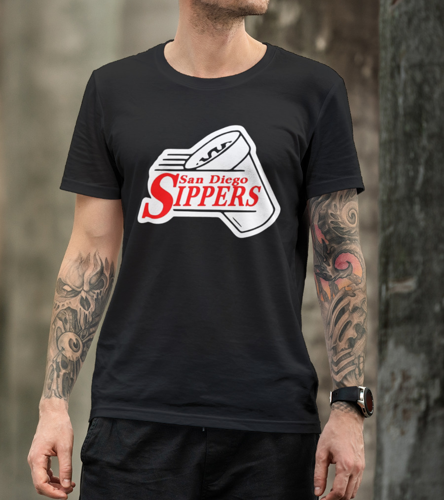 San Diego Sippers Speed Drinkers Club Cup T-Shirt