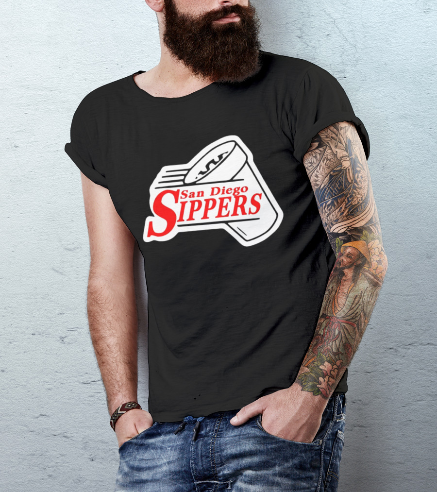 San Diego Sippers Speed Drinkers Club Cup T-Shirt
