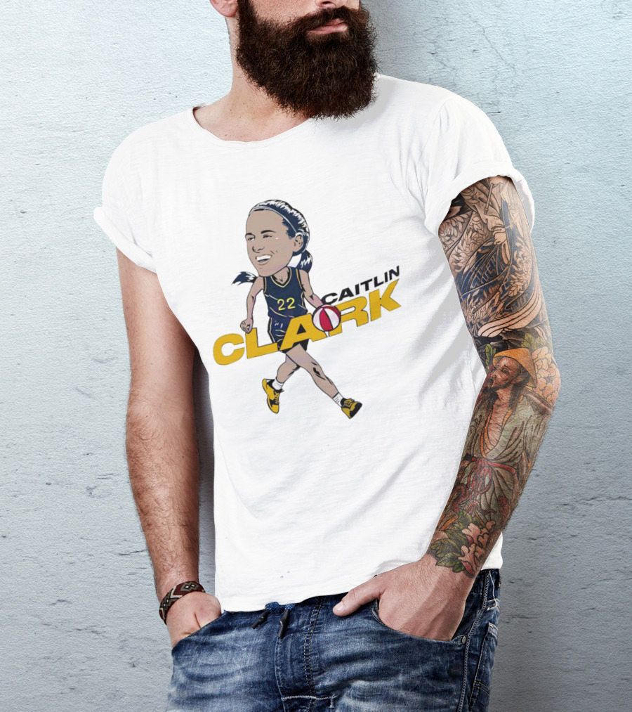 Indiana Fever Caitlin Clark Basketball 22 T-Shirt