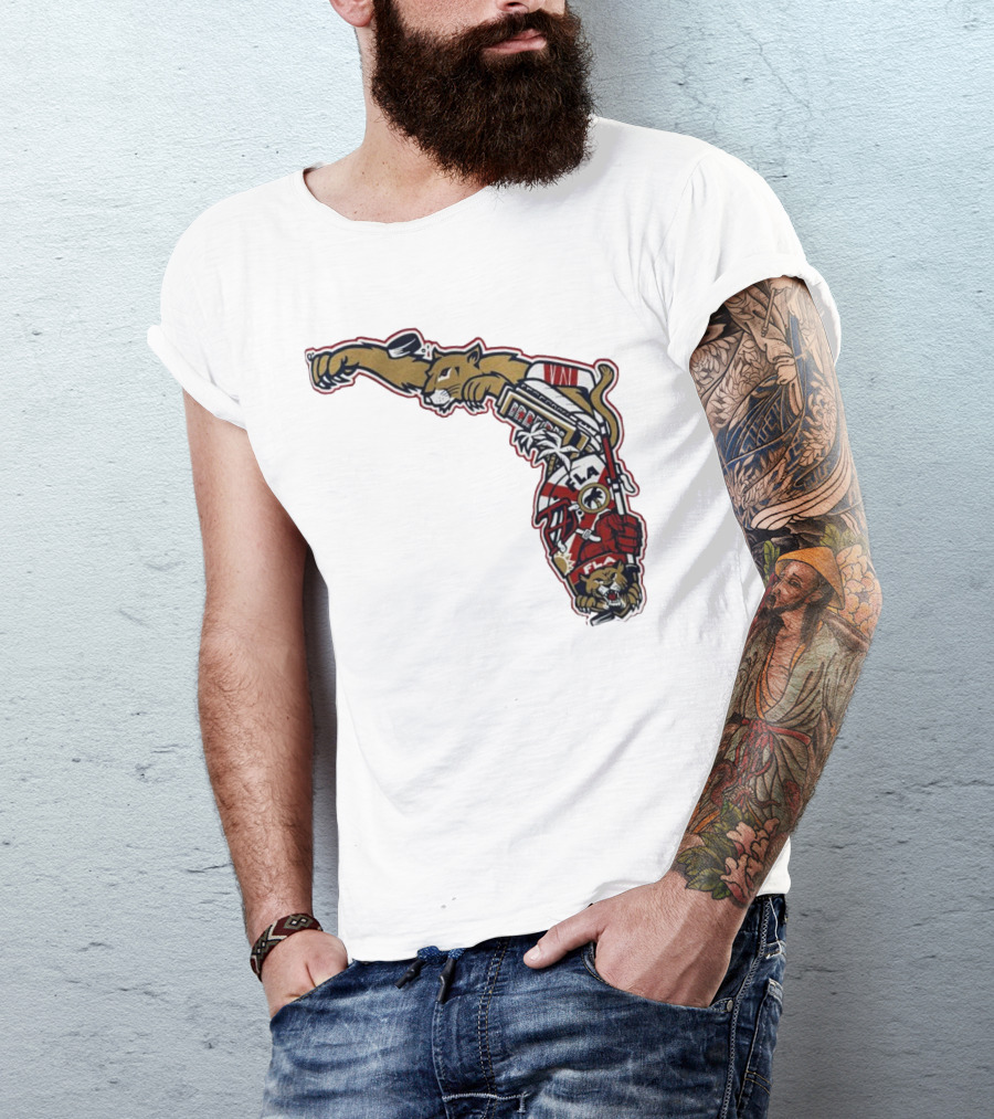 Florida Panthers Let's Hunt State Hockey T-Shirt
