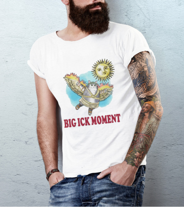 Cat Big Ick Moment Sun Wings T-Shirt
