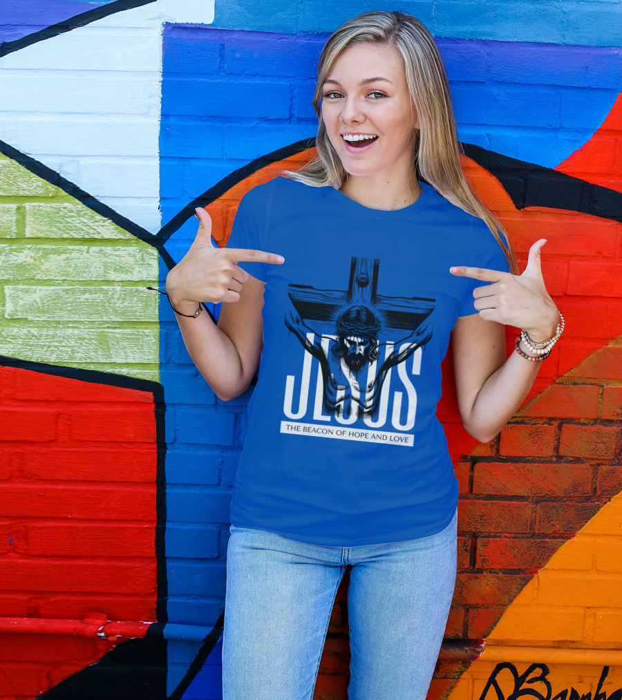 JESUS The Beacon Of Hope And Love T-Shirt