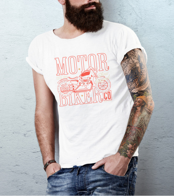 Motor Biker Club Estd 1992 Show Respect Co Speed Racer T-Shirt