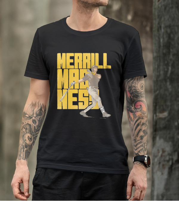Merrill Madness San Diego Padres Baseball Jackson T-Shirt