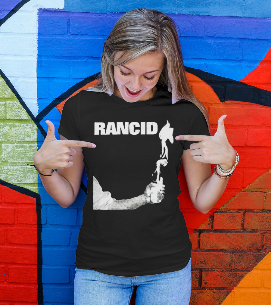 Rancid EP Cover Molotov Cocktail T-Shirt