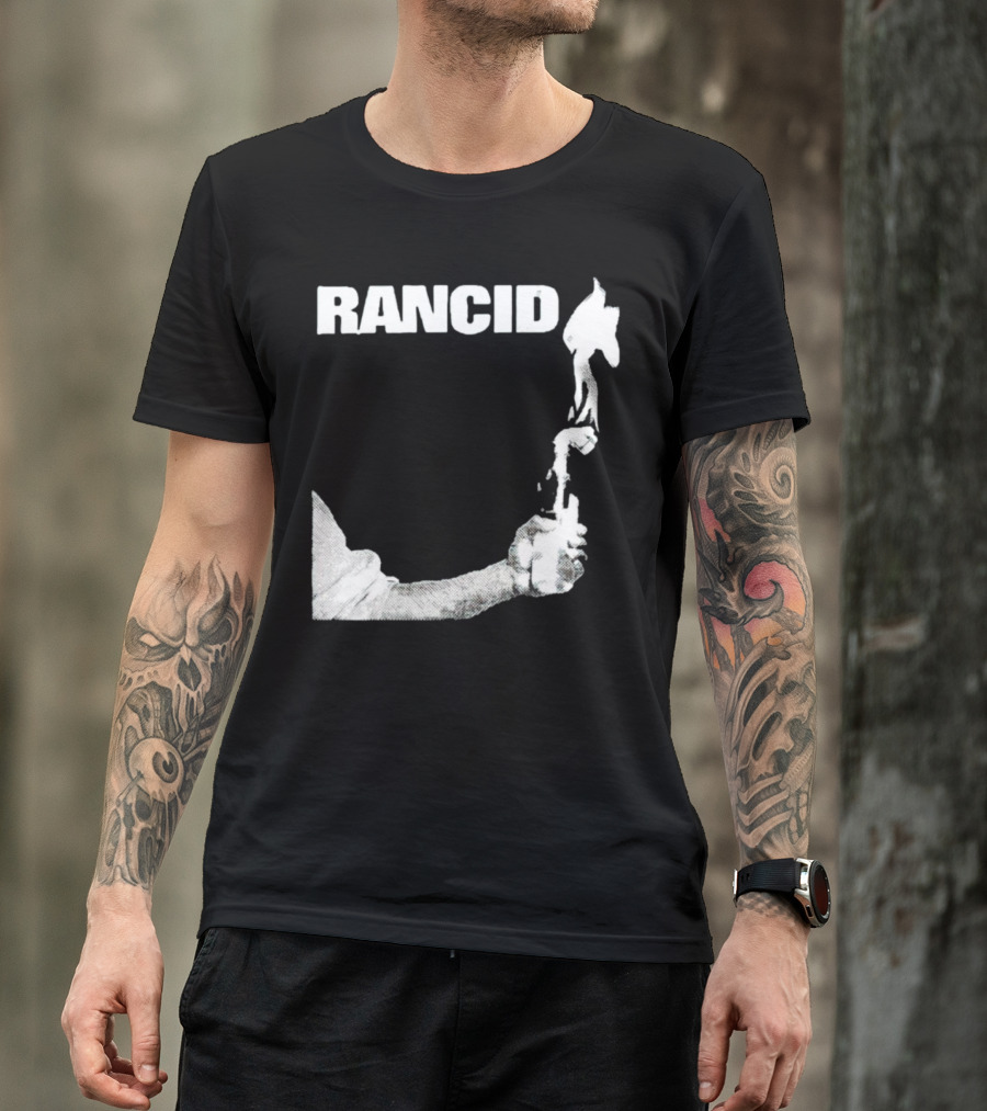 Rancid EP Cover Molotov Cocktail T-Shirt
